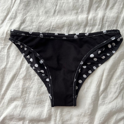 Black glittery bikini set
