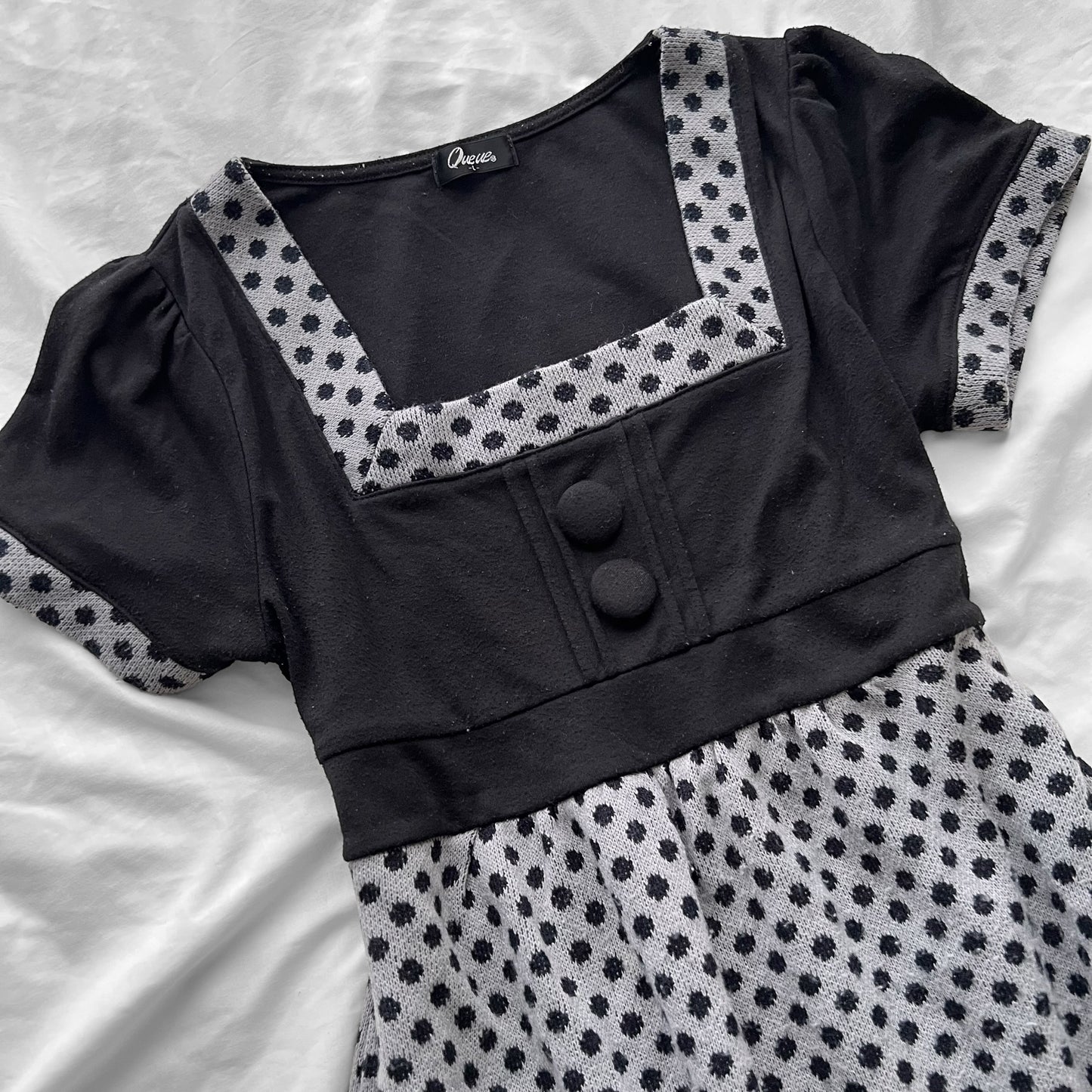 Polka dots tunic dress