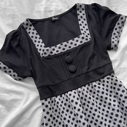 Polka dots tunic dress