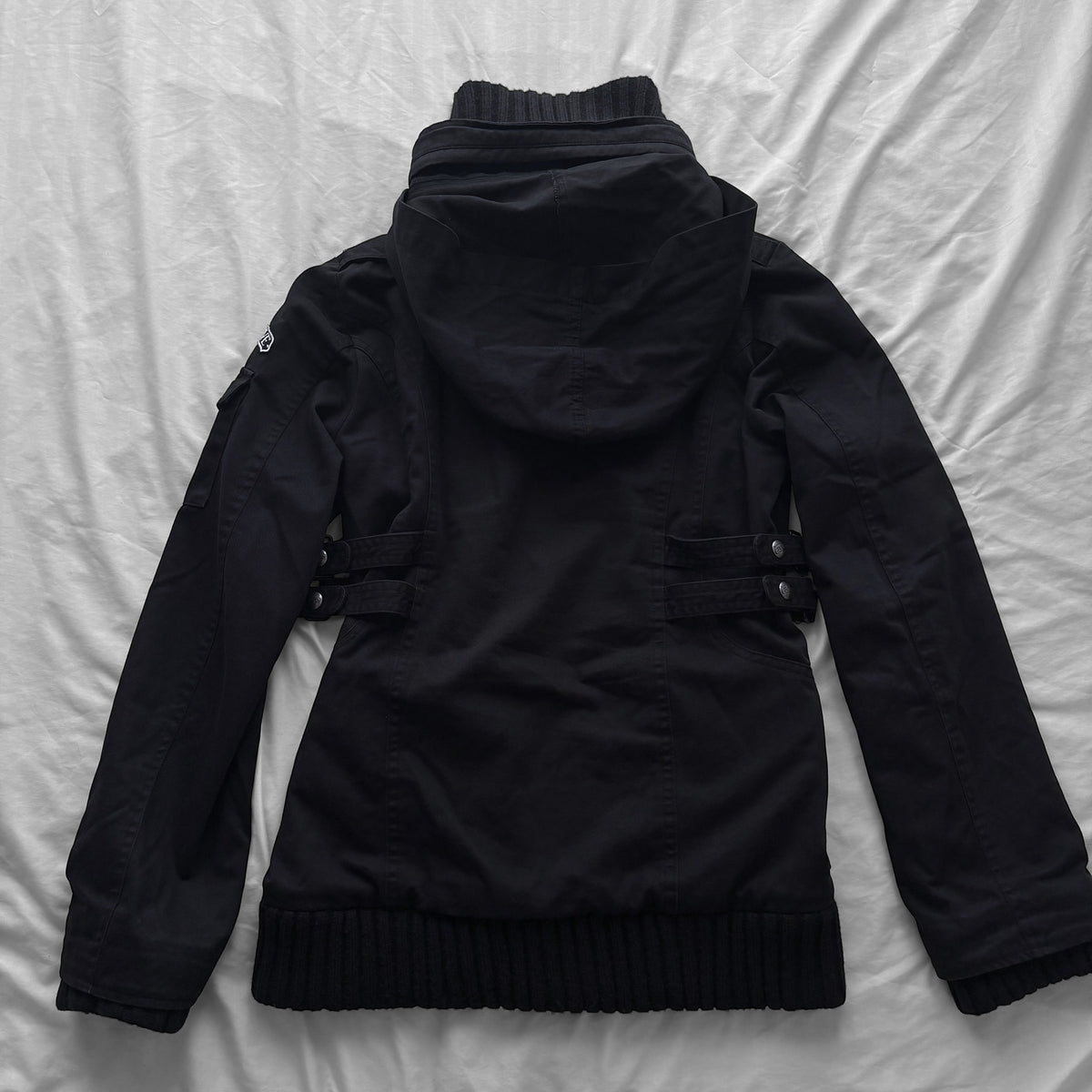 Military Style Hooded Jacket