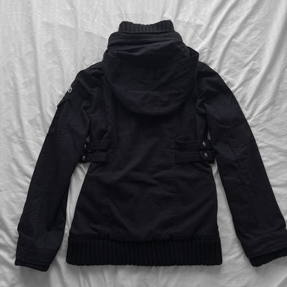 Military Style Hooded Jacket