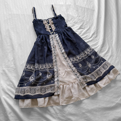 ‘Axes Femme’ Blue Romantic Dress