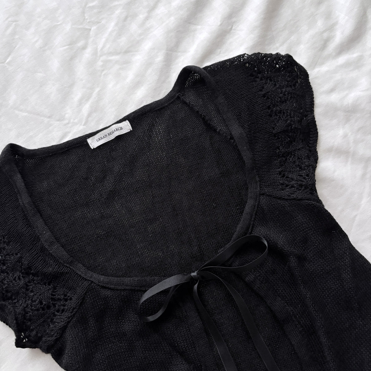 Dark Coquette camisole & cardigan Set