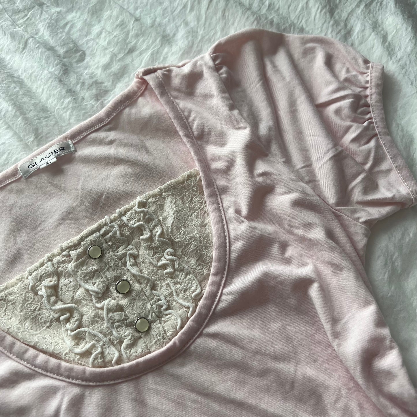 Milkmaid baby pink top