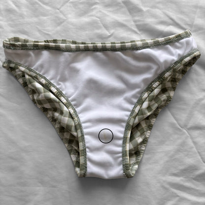 M size•green plaid bikini Set