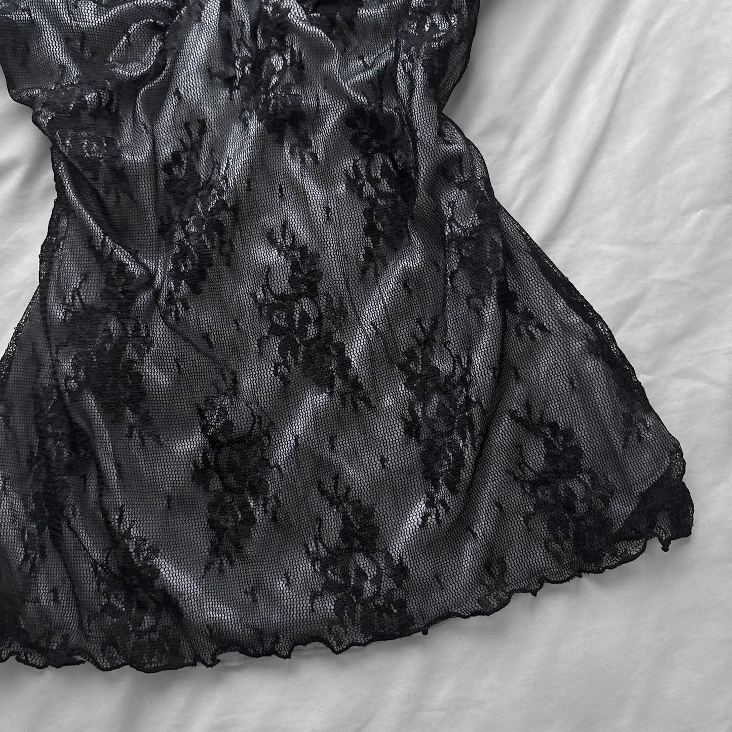 Black Lace Top