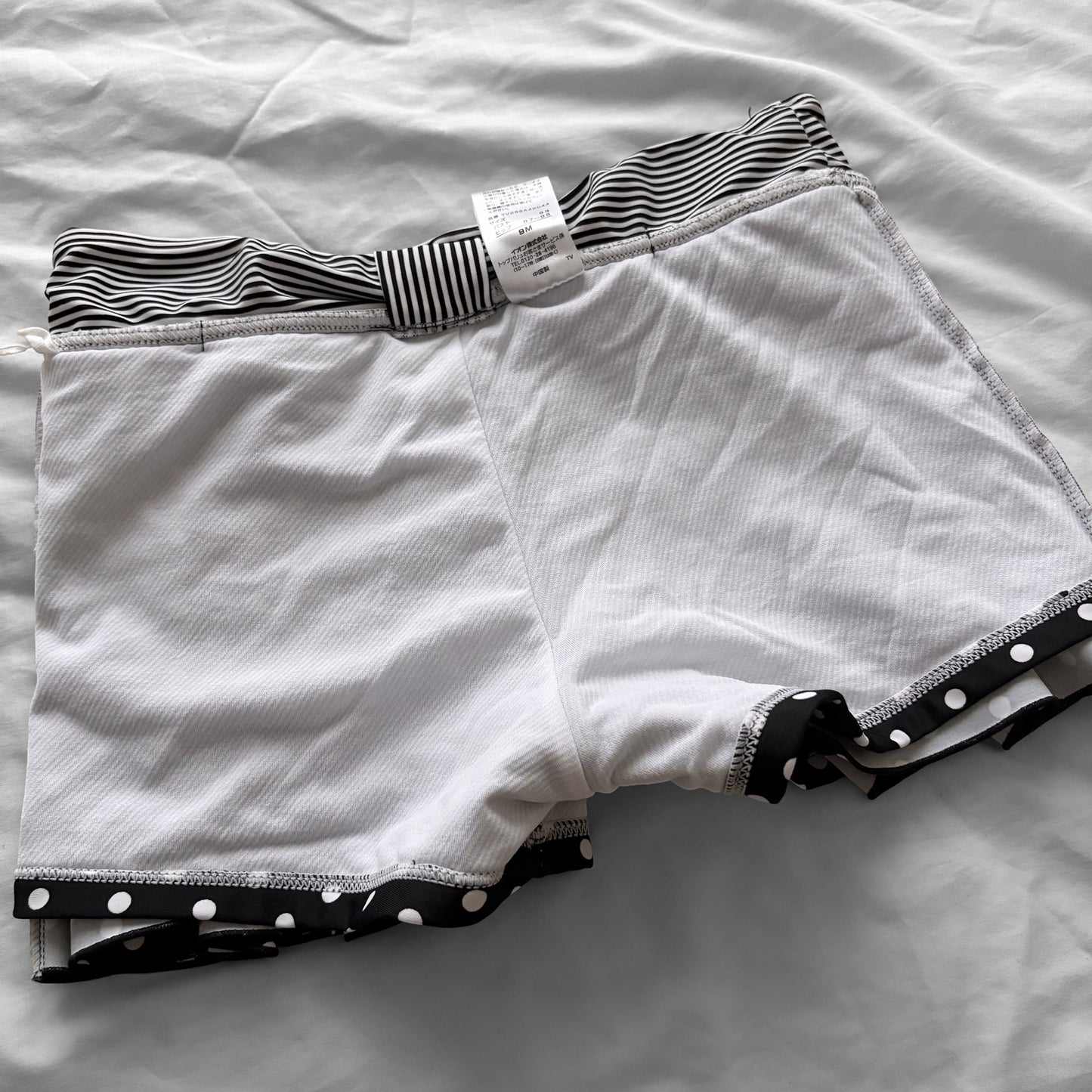 M size•Black dots & stripes bikini Set