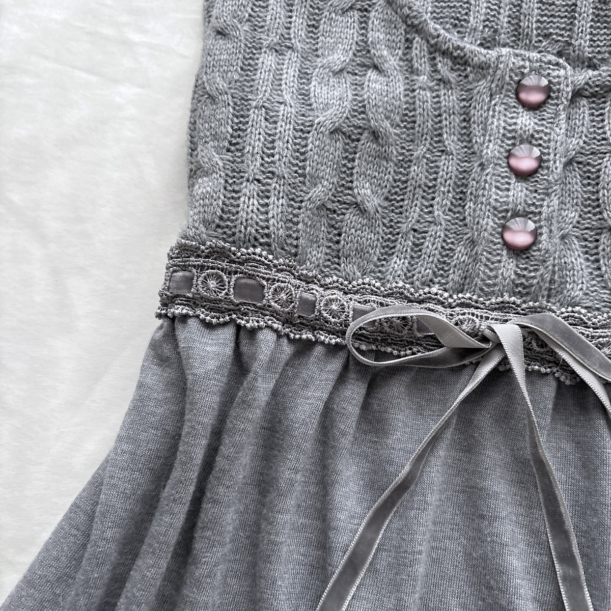 Dolly Grey knit Dress
