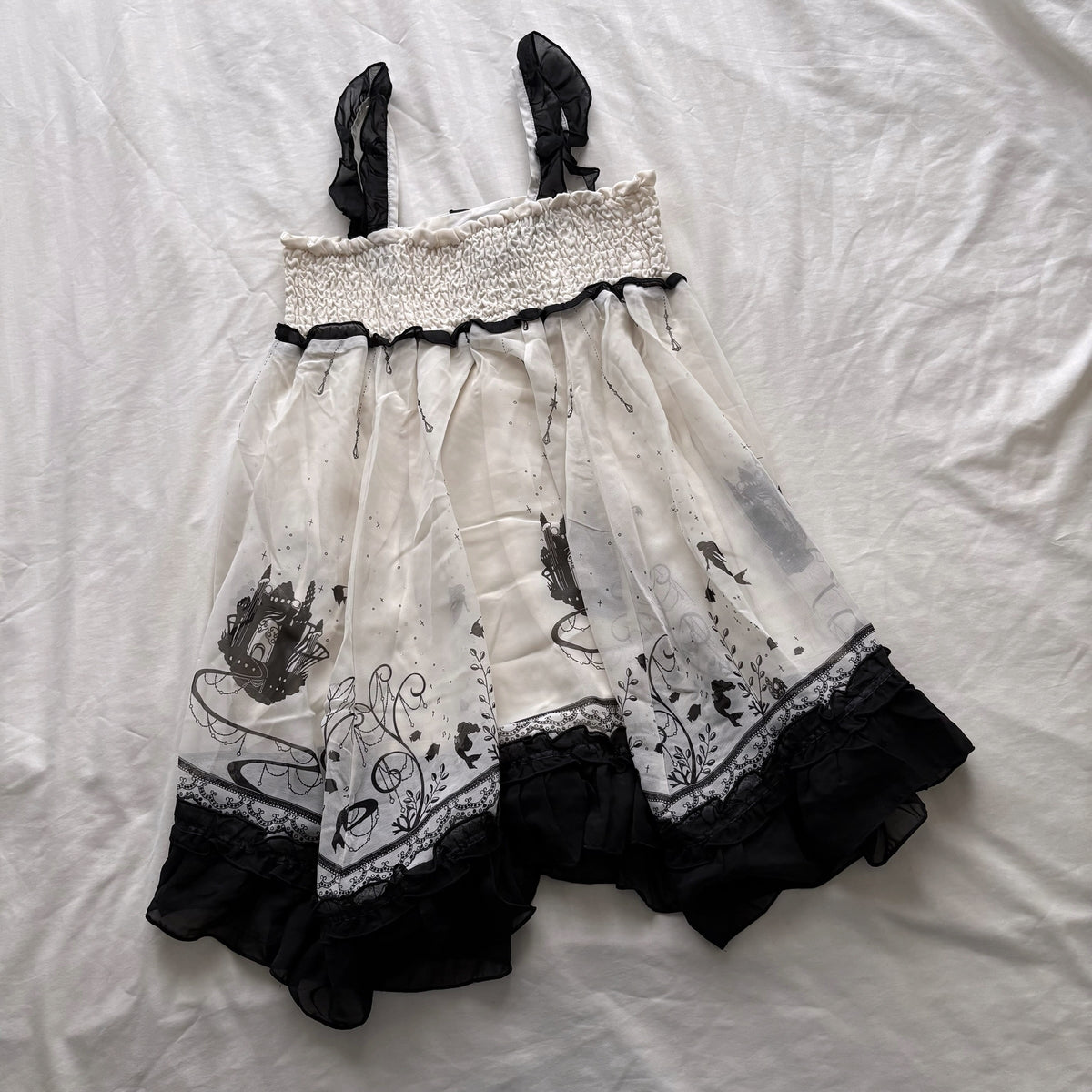 ‘Axes Femme’ White Fairytale Dress