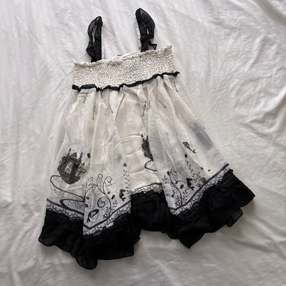 ‘Axes Femme’ White Fairytale Dress