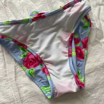 7S Light Floral lace bikini set