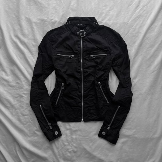 INGNI Buckle Neck Black Jacket