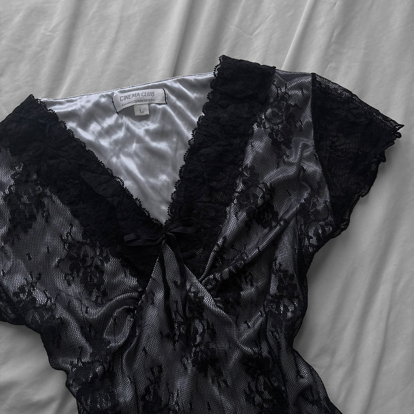 Black Lace Top