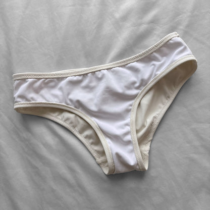 M size•Creamy & brown bows bikini Set