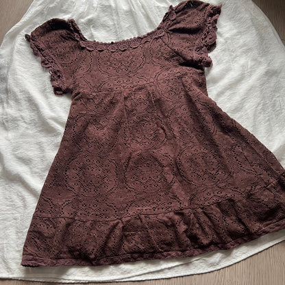 INGNI choco brown top