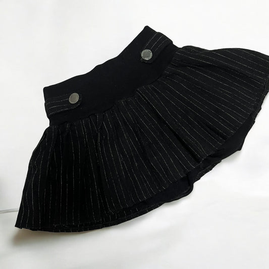 Knit mini skirt