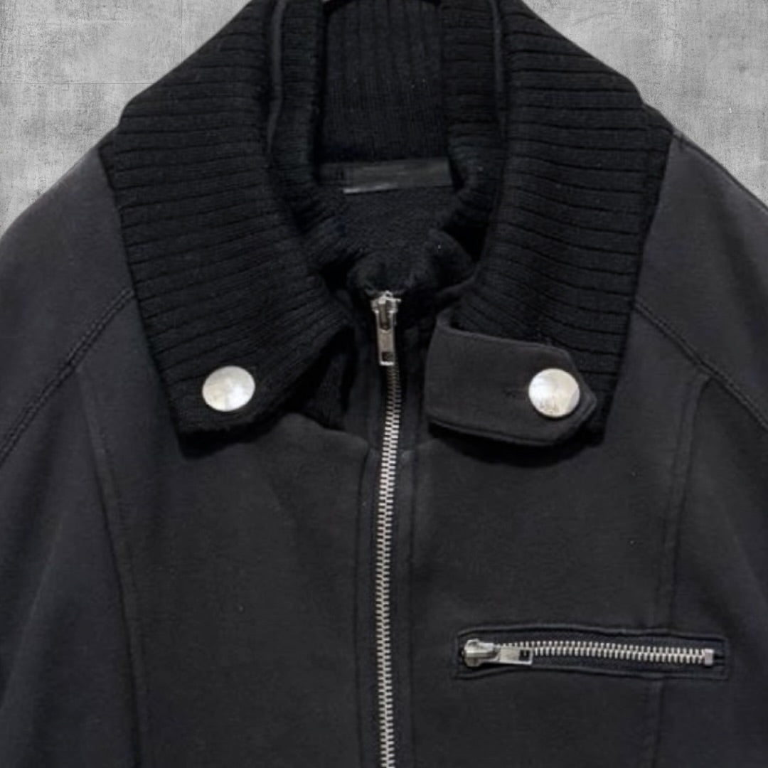 Ribbed archive Jacket