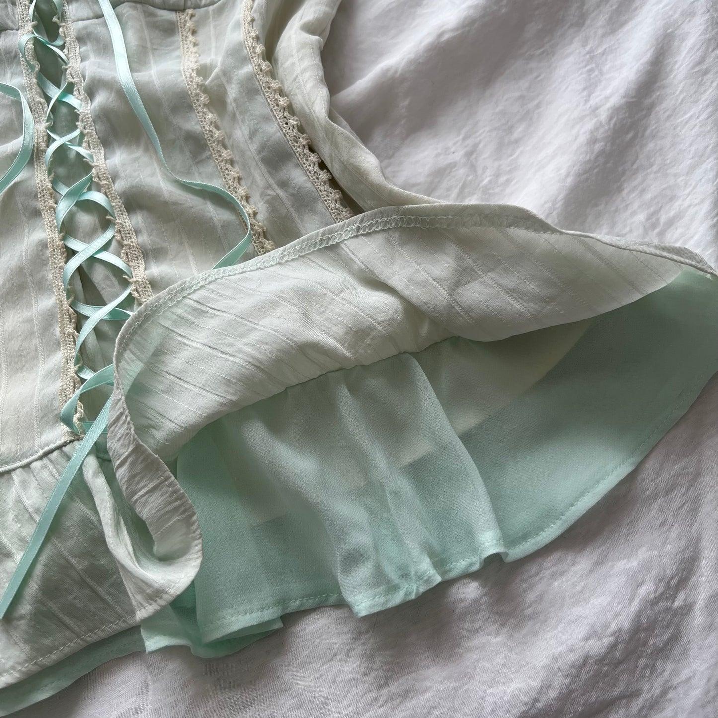 Corset vibe lace cami