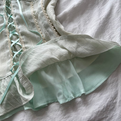 Corset vibe lace cami