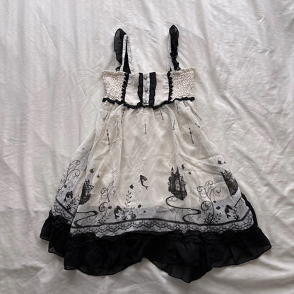 ‘Axes Femme’ White Fairytale Dress