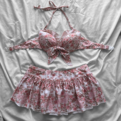 M size•Sweet lace bikini Set