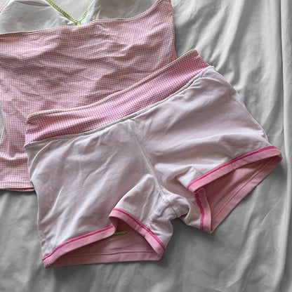 XL size•Adorable Pink & Green bikini Set