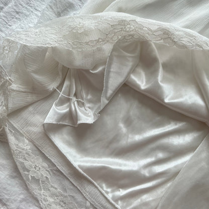 White lace cami babydoll