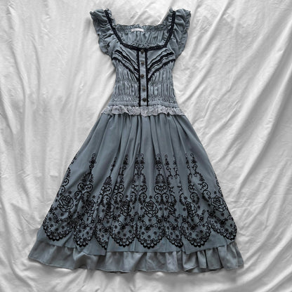 ‘Axes Femme’ Flowy Dress
