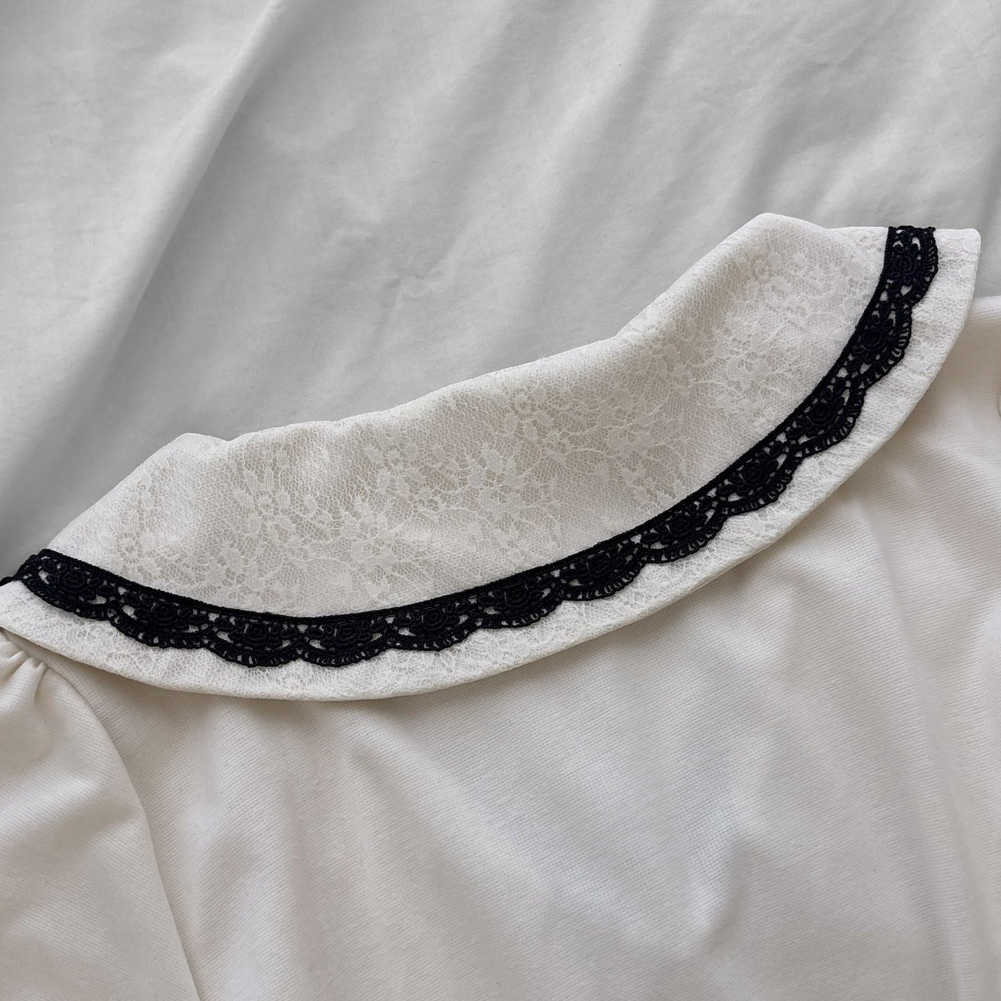 ‘Axes Femme’ Creamy Sailor Dress