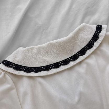 ‘Axes Femme’ Creamy Sailor Dress
