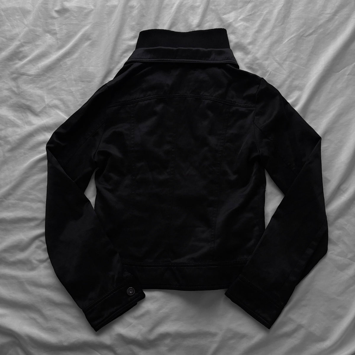 'CECIL McBEE' Black Y2K Inspired Fitted Jacket