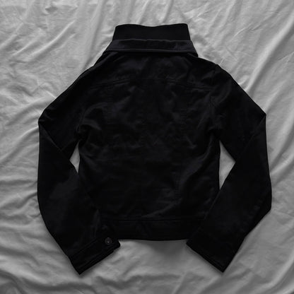 'CECIL McBEE' Black Y2K Inspired Fitted Jacket
