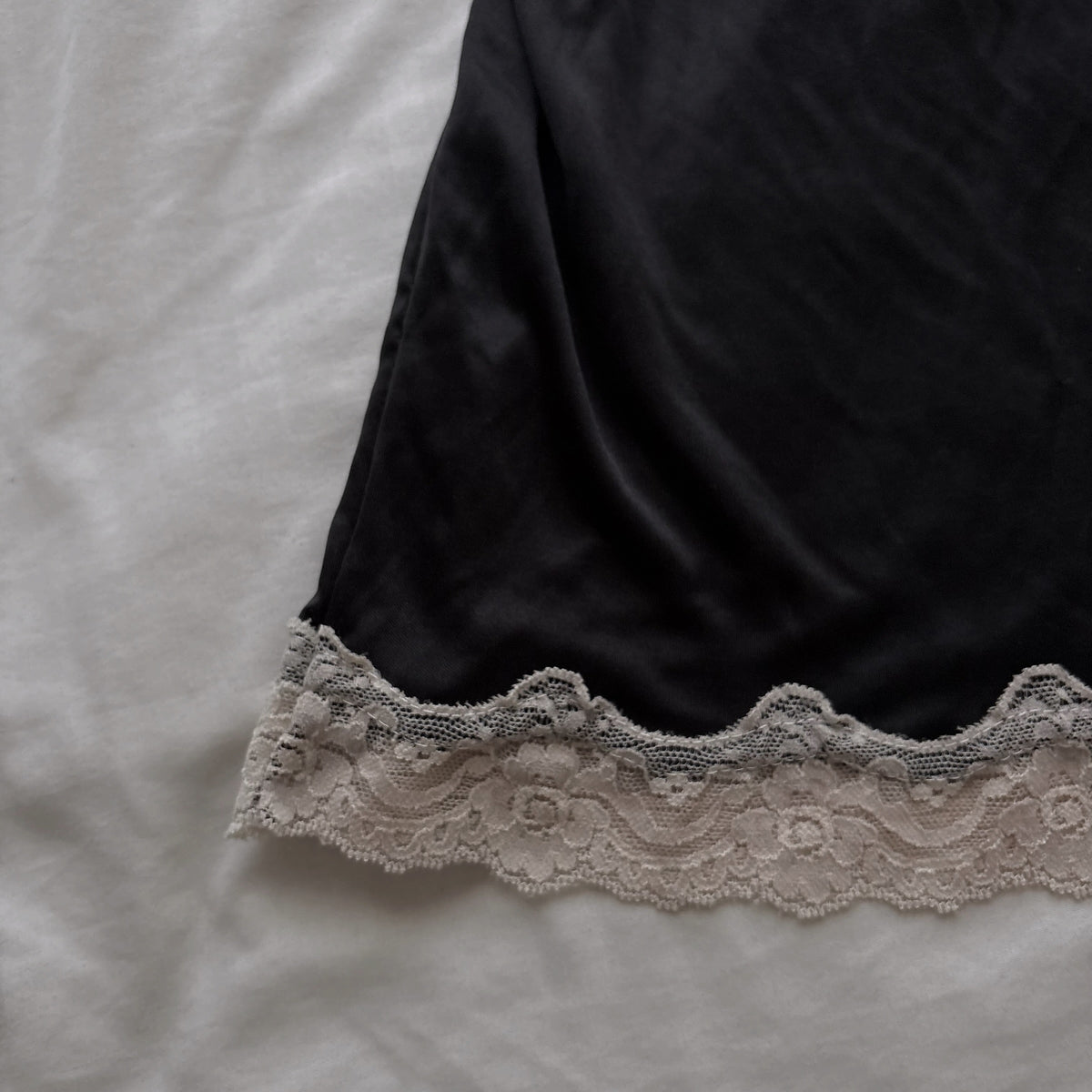 Black & White Lace Camisole