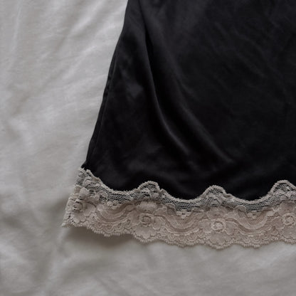Black & White Lace Camisole