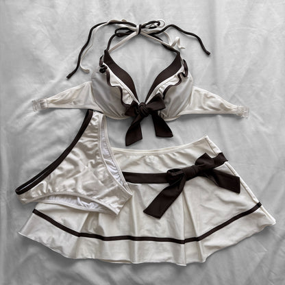 M size•Creamy bikini Set