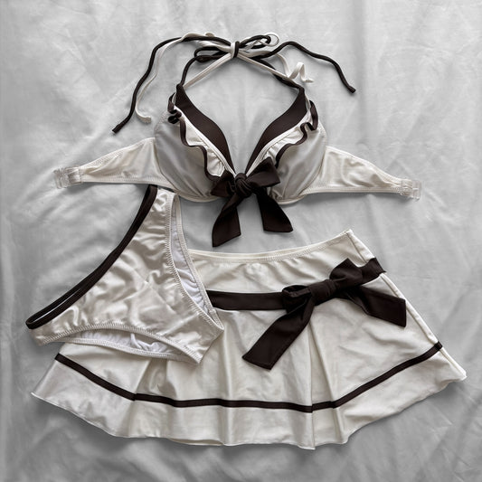 M size•Creamy bikini Set