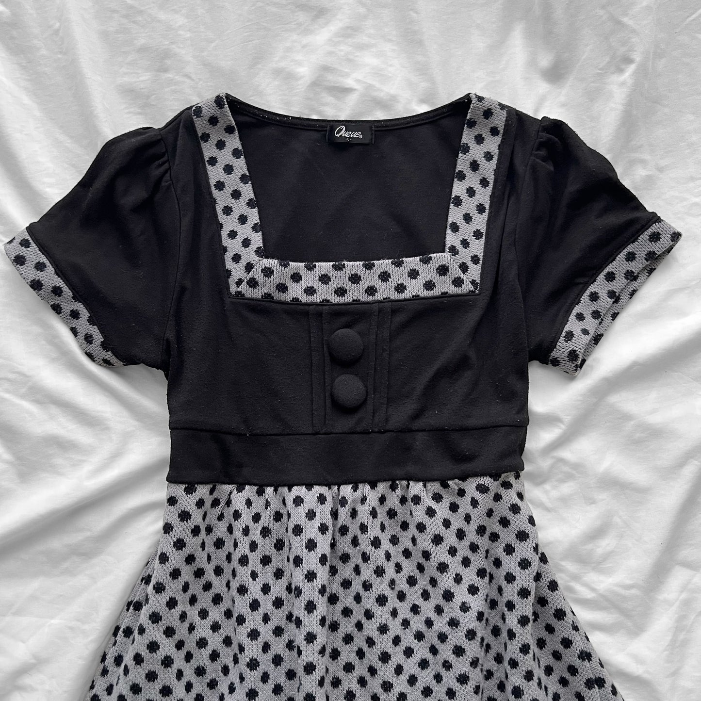 Polka dots tunic dress