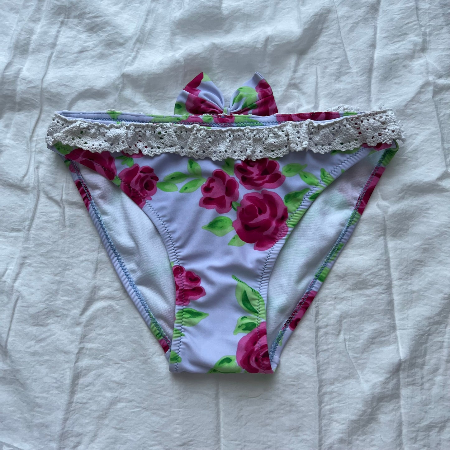 Light Floral lace bikini set