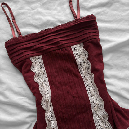 ‘Axes Femme’ Coquette Cherry Top